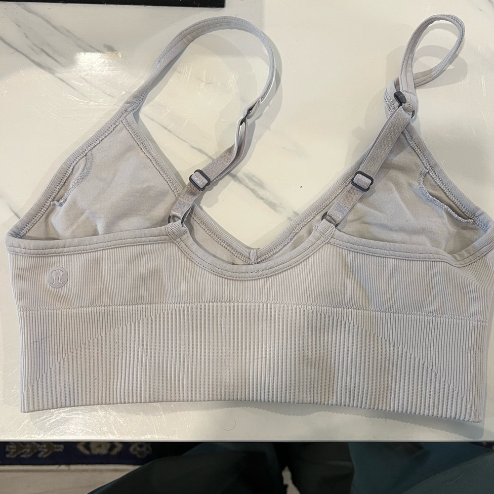 Lululemon Ribbed Sports Bra - Picture 2 of 2